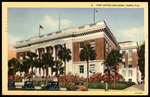Post Office Building, Tampa, Florida. by Hampton Dunn