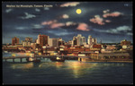 Skyline by Moonlight, Tampa, Florida by Hampton Dunn