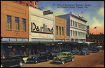 Part of Downtown Business Section on Franklin Street, Tampa, Florida by Hampton Dunn