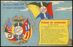 The Flag of Ybor City in Tampa's Latin Quarter by Hampton Dunn