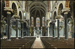 Interior of Sacred Heart Catholic Church Tampa, Florida by Hampton Dunn