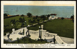 Water Front Scene, Clearwater, Florida , Reached via The Floridan and The Seminole Illinois Central System by Hampton Dunn
