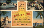 You Don't Know Sunshine Until You Come to St. Petersburg, Florida by Hampton Dunn