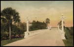 The Belleview Biltmore, The Main Entrance Bridge, Belleair, Florida by Hampton Dunn