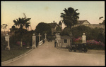The Belleview Biltmore, Main Entrance, Belleair, Florida by Hampton Dunn