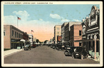Cleveland Street, Looking East, Clearwater, Florida by Hampton Dunn