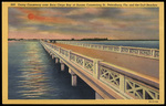 Corey Causeway over Boca Ciega Bay at Sunset, Connecting St. Petersburg, Florida and the Gulf Beaches by Hampton Dunn