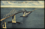 Sunshine Skyway, Longest Continuous Structure over Water in the World, St. Petersburg, Florida by Hampton Dunn
