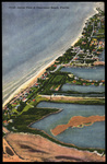 Aerial View of Clearwater Beach, Florida by Hampton Dunn