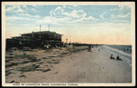 Scene on Clearwater Beach, Clearwater, Florida by Hampton Dunn