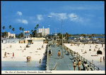 The Pier at Sparkling Clearwater Beach, Florida by Hampton Dunn