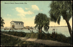 Merry's Dock, Pass-A-Grille, Florida by Hampton Dunn