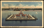Million Dollar Recreation Pier and City Skyline, St. Petersburg, Florida by Hampton Dunn