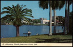 St. Petersburg, Florida, from Across Mirror Lake by Hampton Dunn