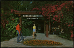 Sunken Gardens Entrance by Hampton Dunn