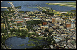 Aerial View of Hotel and Business Section, St. Petersburg, Florida by Hampton Dunn
