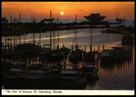 The Pier at Sunrise, St. Petersburg, Florida by Hampton Dunn