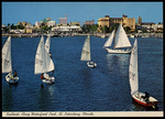 Sailboats Along Waterfront Park, St. Petersburg, Florida