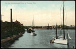 On the Hillsborough River at Tampa, Florida by Hampton Dunn