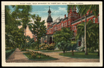Plant Park, Main Entrance to Tampa Bay Hotel, Tampa, Florida by Hampton Dunn