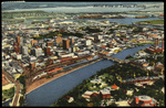 Aerial View of Tampa, Florida by Hampton Dunn