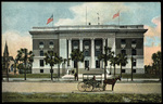 Tampa, Florida Post Office and Custom House. by Hampton Dunn