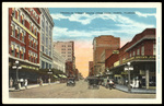 Franklin Street South from Cass, Tampa, Florida by Hampton Dunn