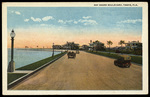 Bay Shore Boulevard, Tampa, Florida by Hampton Dunn