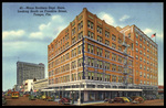Maas Brothers Dept. Store, Looking South on Franklin Street, Tampa, Florida by Hampton Dunn