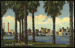 Tampa, Florida From Tropical Man-Made Davis Islands. by Hampton Dunn