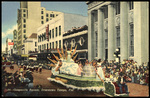 Gasparilla Parade, Downtown Tampa, Florida by Hampton Dunn