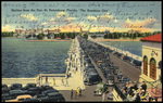 Skyline from the Pier, St. Petersburg, Florida, "The Sunshine City". by Hampton Dunn