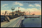 Recreation Pier, St. Petersburg, Florida "The Sunshine City". by Hampton Dunn