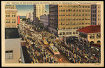 Festival of the States Parade on Central Avenue , St. Petersburg, Florida , "The Sunshine City". by Hampton Dunn