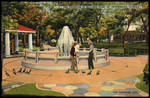 The Fountain in Williams Park, St. Petersburg, Florida The Sunshine City. by Hampton Dunn