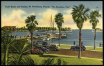 Yacht Basin and Harbor, St. Petersburg, Florida, "The Sunshine City". by Hampton Dunn