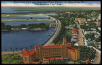 Waterfront Park and Downtown Hotel District, St. Petersburg, Florida , "The Sunshine City" . by Hampton Dunn