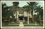 75 Rooms and Baths. St. Petersburg's Distinctive Hotel of Qualityand Genuine Hospitality. Hotel Albemarle. 145 Third Avenue N.E. , Overlooking Tampa Bay, St. Petersburg, Florida by Hampton Dunn