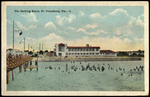 The Bathing Beach, St. Petersburg, Florida by Hampton Dunn