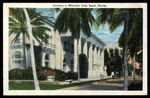 Entrance to Whitehall, Palm Beach, Florida by Hampton Dunn