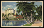 The Lake Trail and Whitehall Hotel, Palm Beach, Florida by Hampton Dunn