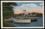 The Everglades Club, Palm Beach, Florida by Hampton Dunn