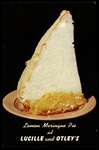 Lemon Meringue Pie at Lucille and Otley's. by Hampton Dunn
