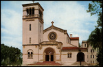 St. Leo Abbey Church, Saint Leo, Florida by Hampton Dunn