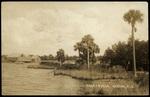 Wharf and Dock. Hudson, Florida by Hampton Dunn