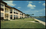 Gulf Harbor Condominiums on the Gulf of Mexico, New Port Richey, Florida by Hampton Dunn