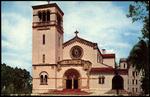 St. Leo College Cathedral, Saint Leo, Florida by Hampton Dunn