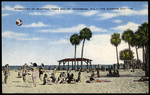 Sunbathing on Beautiful Tampa Bay, St. Petersburg, Florida - "The Sunshine City". by Hampton Dunn