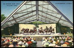 Modern Band Shell, Williams Park, St. Petersburg, Florida by Hampton Dunn