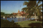The Vinoy Park Hotel Overlooking the Tampa Bay Yacht Basin, St. Petersburg, Florida by Hampton Dunn